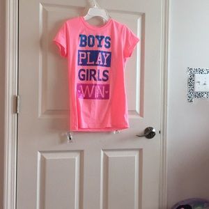 Pink sporty shirt